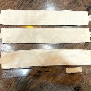 Lace curtain tie backs 10 pcs handmade